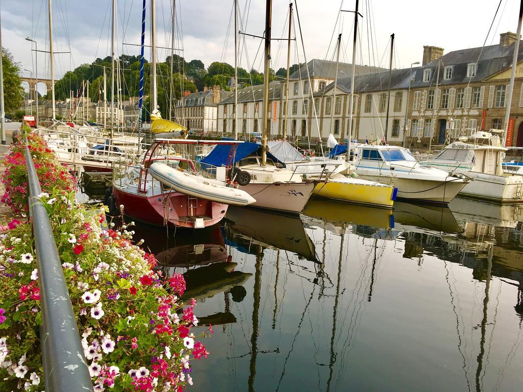 Hotel Fontaine, Morlaix Exterior foto