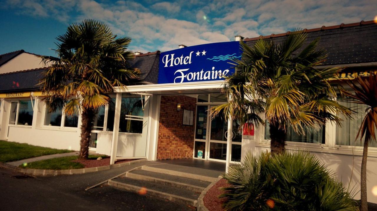 Hotel Fontaine, Morlaix Exterior foto